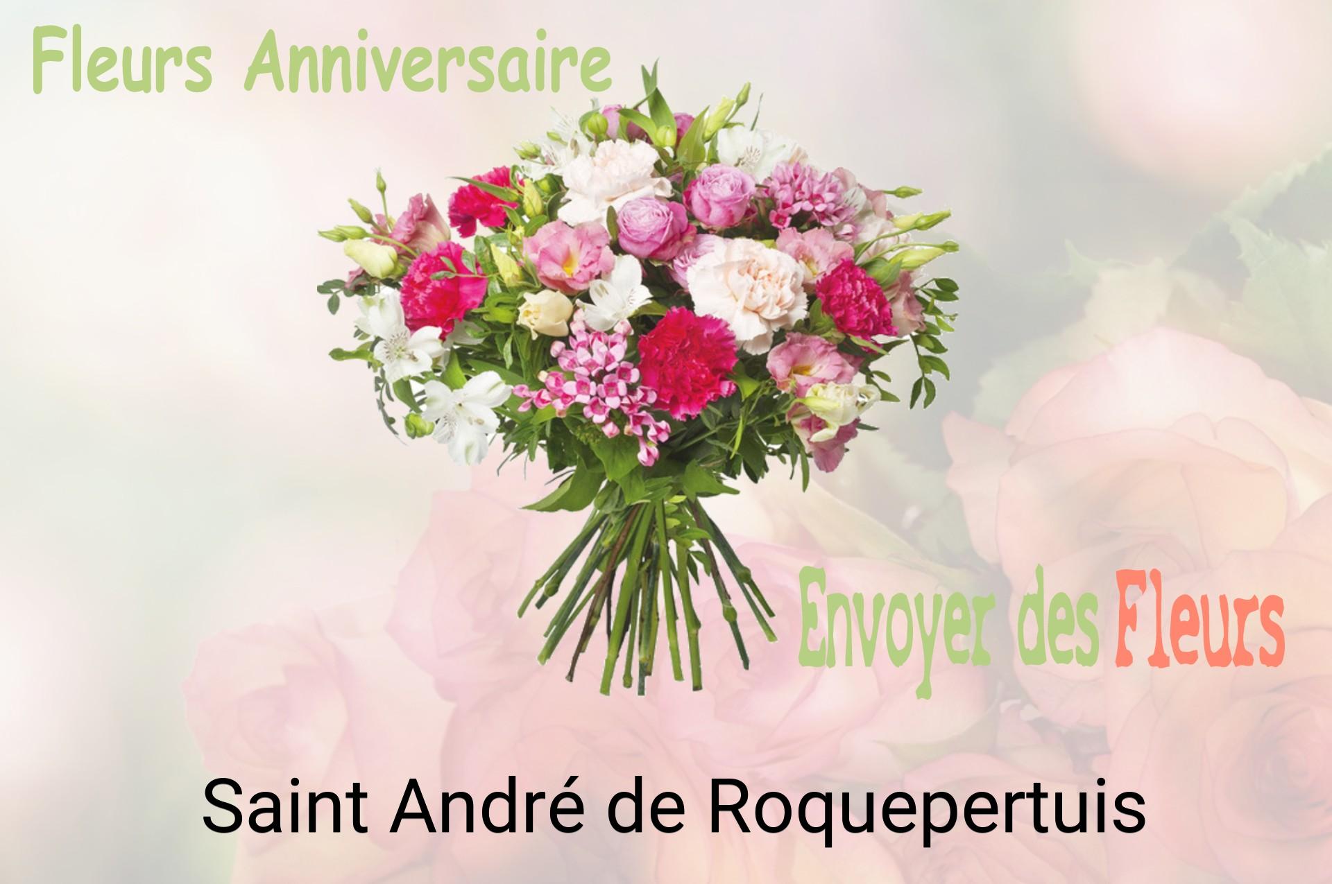 Bouquet de fleurs d’anniversaire livré à Saint-André-de-Roquepertuis